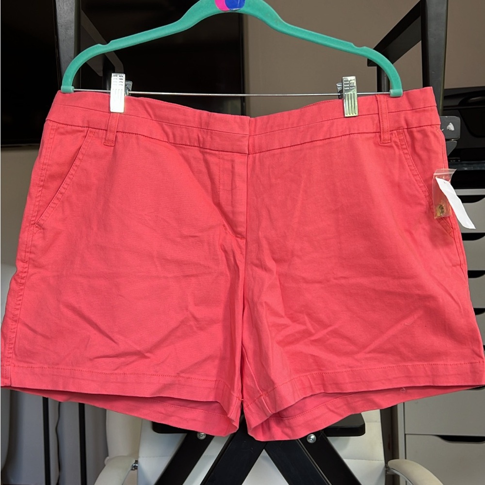 NWT Simply Styled coral shorts.